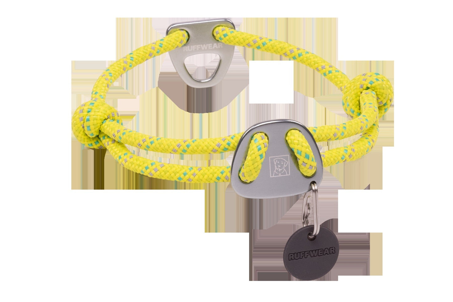 Knot-a-CollarTM Rope Dog Collar
