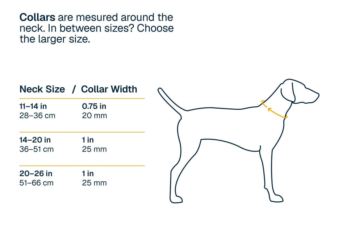 RidgelineTM Collar