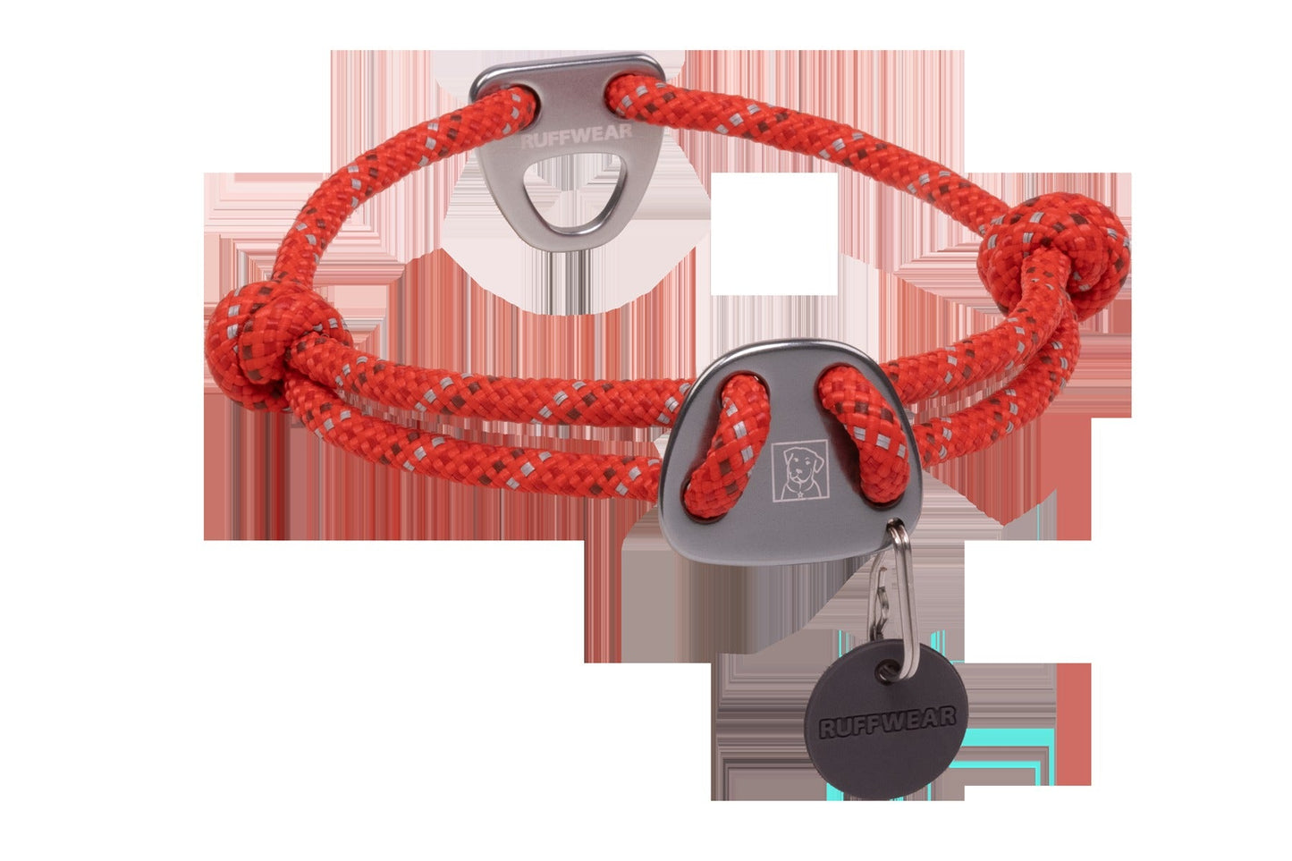Knot-a-CollarTM Rope Dog Collar