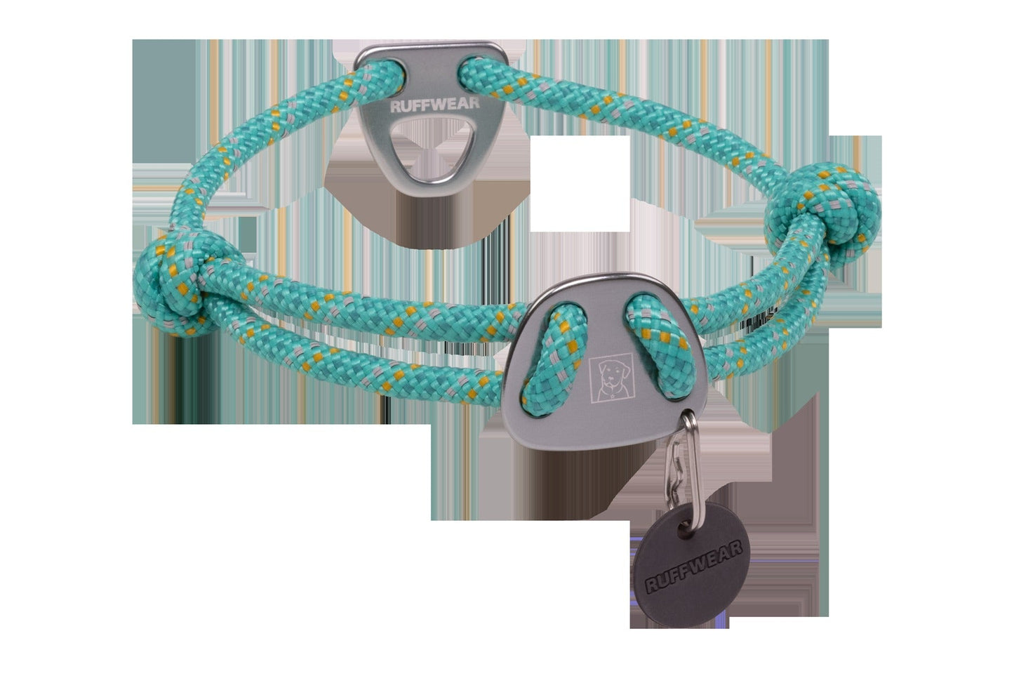 Knot-a-CollarTM Rope Dog Collar