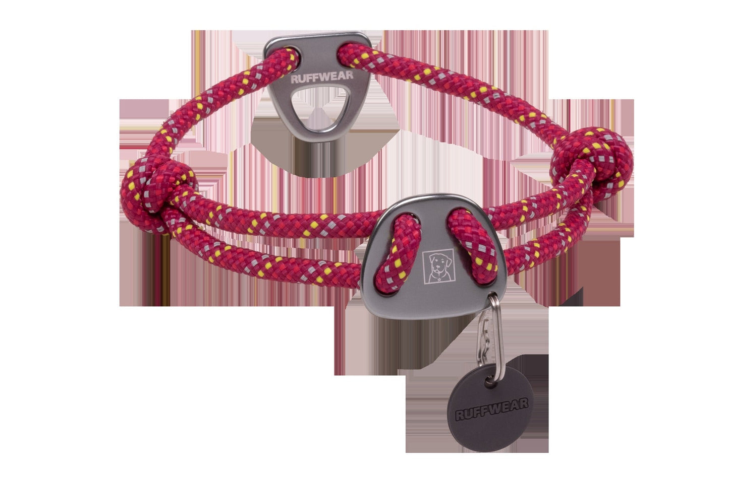 Knot-a-CollarTM Rope Dog Collar